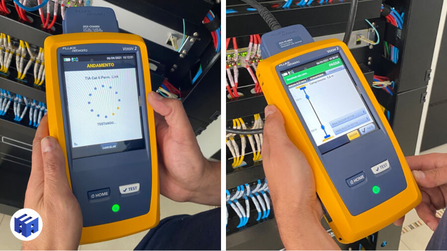 Certificação de Cabeamento metálico  - DSX 5000