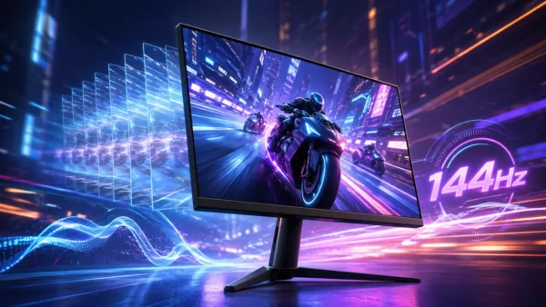 Monitor 144Hz: por que taxa de atualização muda a experiência nos jogos