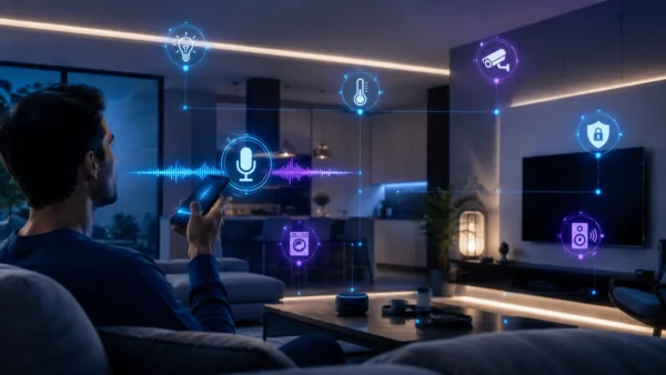 Automação residencial por voz: como controlar luzes, câmeras e dispositivos inteligentes