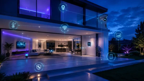 Como funciona uma casa inteligente: automação, sensores, energia e segurança