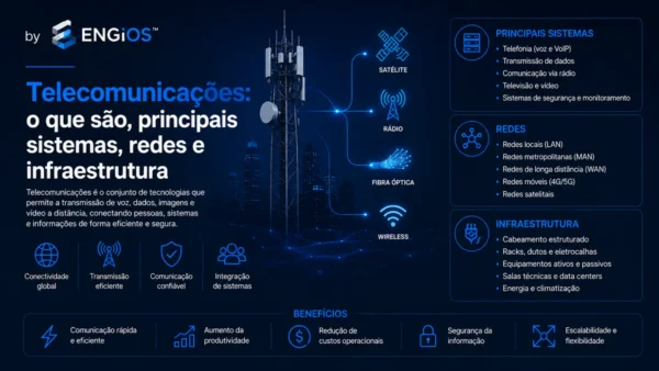 Telecomunicações: o que são, principais sistemas, redes e infraestrutura
