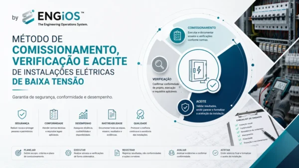 Método de Comissionamento, Verificação e Aceite de Instalações Elétricas de Baixa Tensão