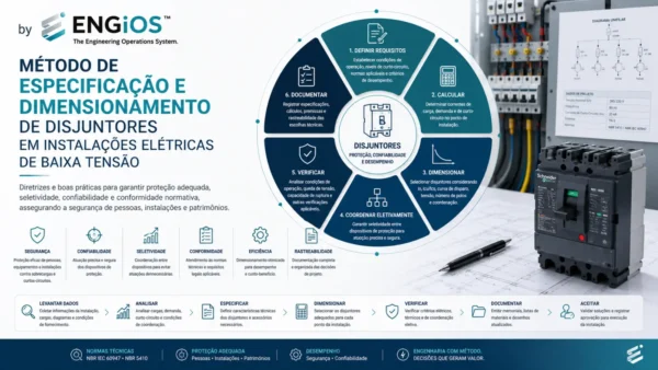Método de Especificação e Dimensionamento de Disjuntores em Instalações Elétricas de Baixa Tensão