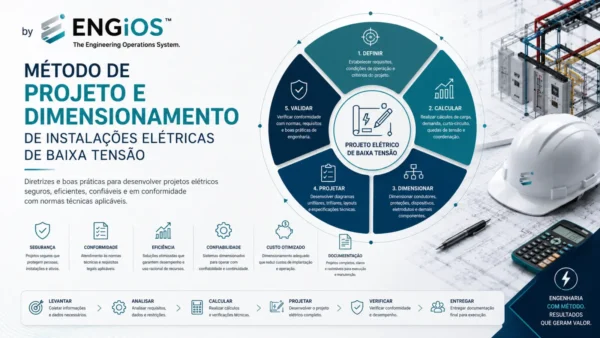 Método de Projeto e Dimensionamento de Instalações Elétricas de Baixa Tensão