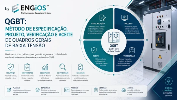 QGBT: Método de Especificação, Projeto, Verificação e Aceite de Quadros Gerais de Baixa Tensão